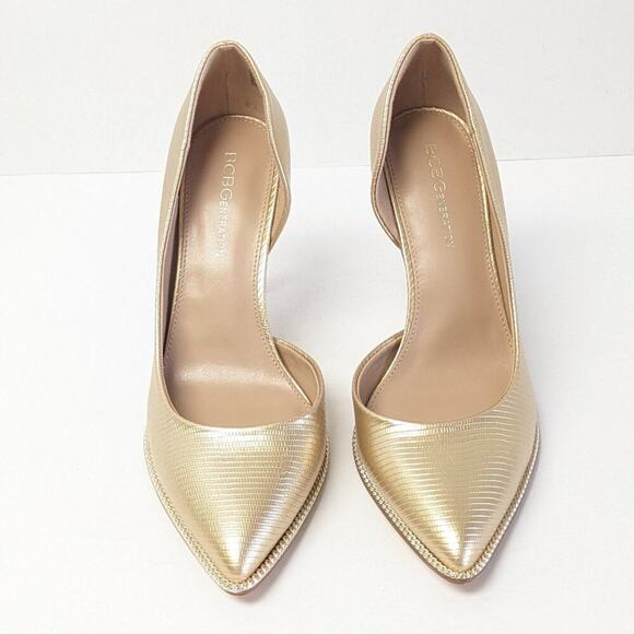 BCBGeneration Harnoy Pumps, Platino Gold, Women's 8 - Picture 3 of 7